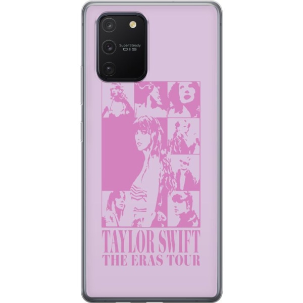 Samsung Galaxy S10 Lite Genomskinligt Skal Taylor Swift - Pink