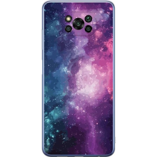 Xiaomi Poco X3 Pro Läpinäkyvä kuori Nebula