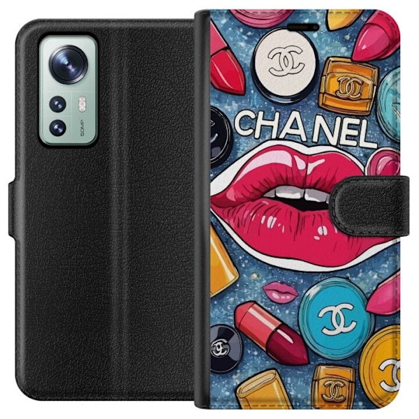 Xiaomi 12 Tegnebogsetui Chanel Lips