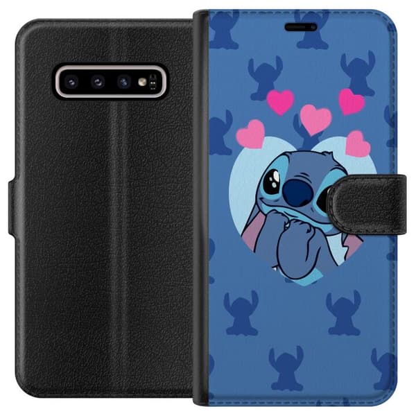 Kompatibelt Lommeboketui til Samsung Galaxy S10+ Søm