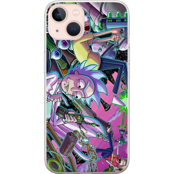 Apple iPhone 13 Kuori / Matkapuhelimen kuori - Rick ja Morty