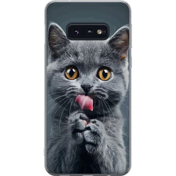 Kompatibelt Mobilskal till Samsung Galaxy S10e Katt