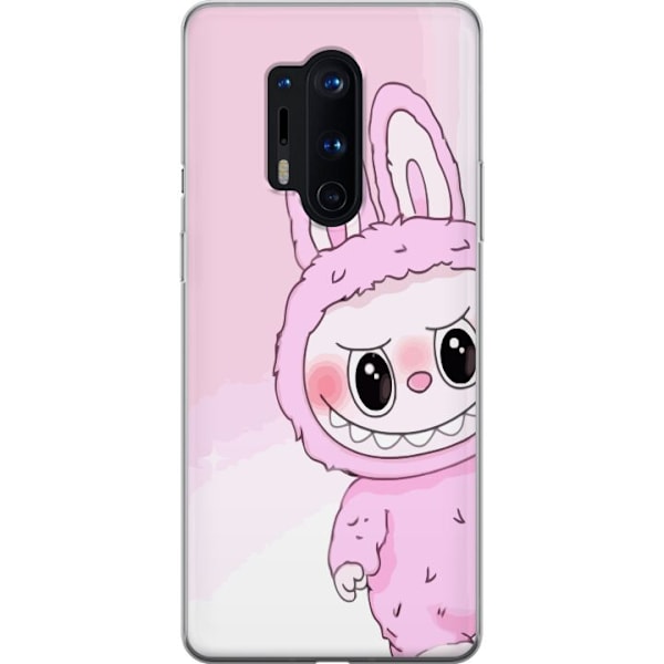 OnePlus 8 Pro Läpinäkyvä kuori Labubu Jänis-sarja