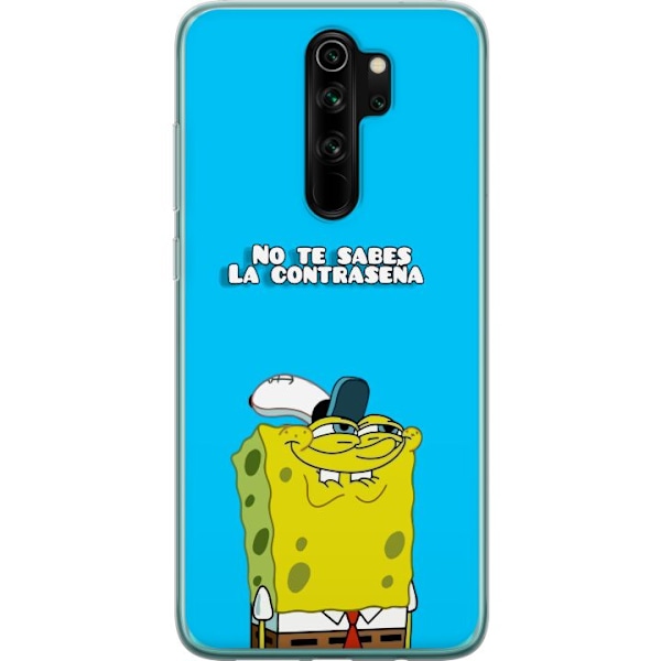 Xiaomi Redmi Note 8 Pro  Genomskinligt Skal SpongeBob SquarePa