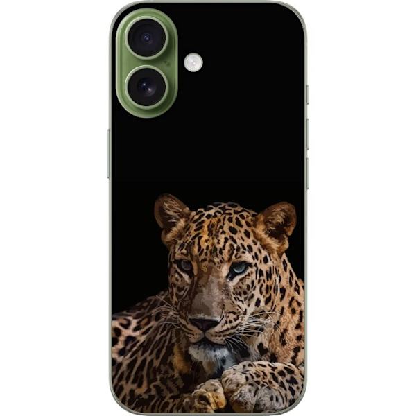 Kompatibelt Mobildeksel til Apple iPhone 17 Leopard