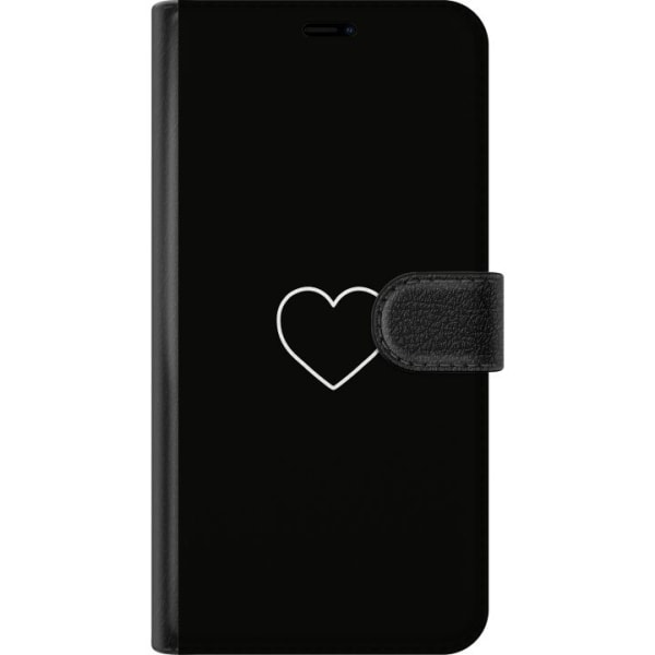 Apple iPhone 5 Plånboksfodral Hjärta