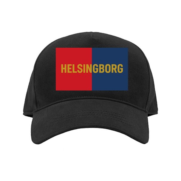 Keps för Vuxen | Klassisk Justerbar Keps Helsingborg – fotb svart Vuxen