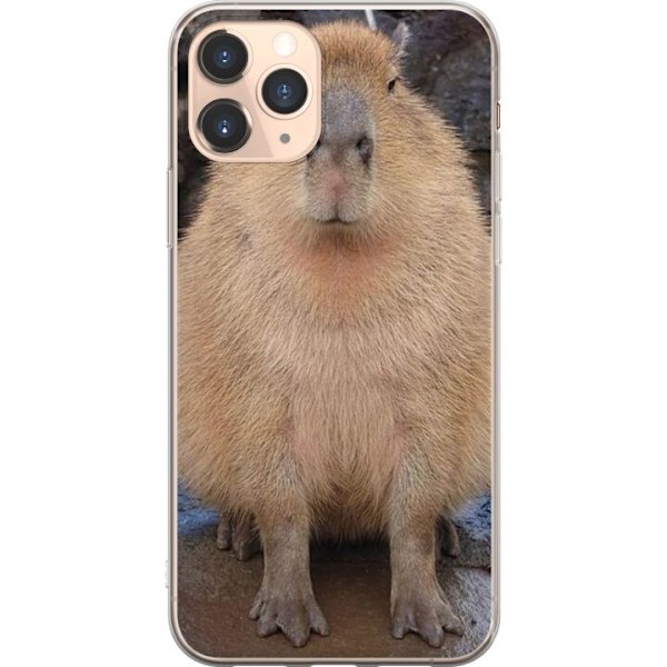 Apple iPhone 11 Pro Läpinäkyvä kuori Capybara