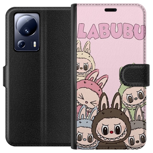 Xiaomi 13 Lite Tegnebogsetui Labubu Classics