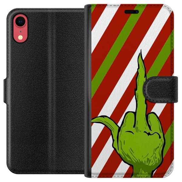 Kompatibel Tegnebogsetui til Apple iPhone XR Grinch