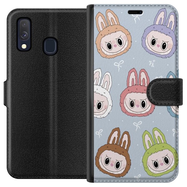 Samsung Galaxy A40 Plånboksfodral Labubu Star Pattern – Stj