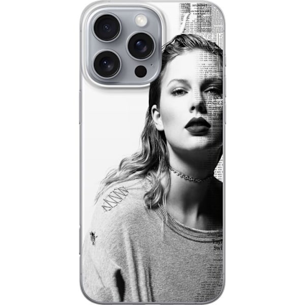 Apple iPhone 16 Pro Max Gjennomsiktig deksel Taylor Swift