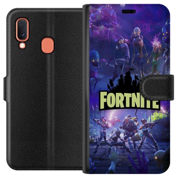 Kompatibelt Lommeboketui til Samsung Galaxy A20e Fortnite
