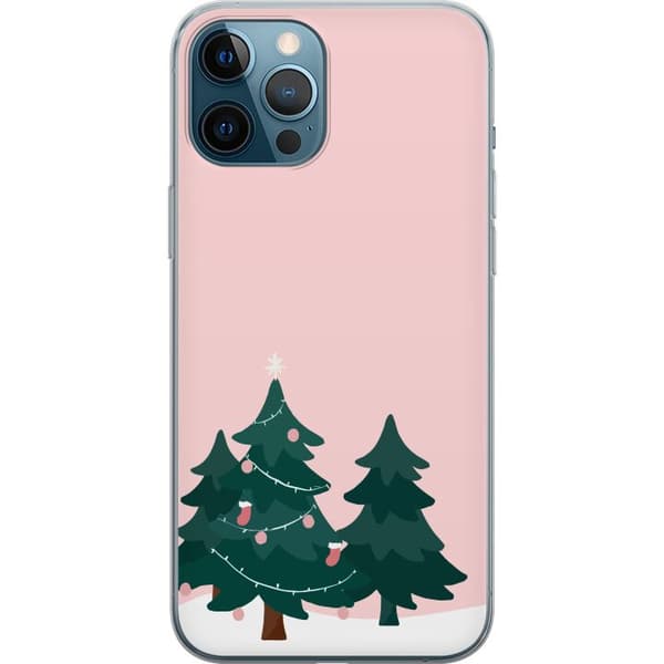 Kompatibelt Mobilskal till Apple iPhone 12 Pro Max Granar God Jul
