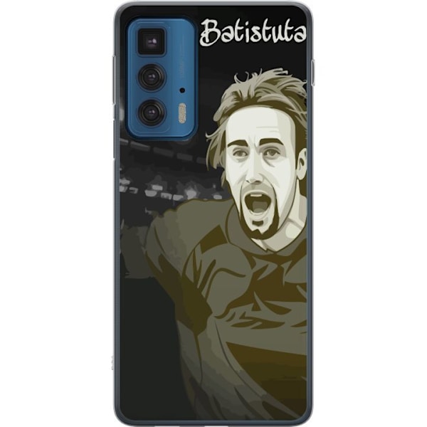 Motorola Edge 20 Pro Gjennomsiktig deksel Gabriel Batistuta