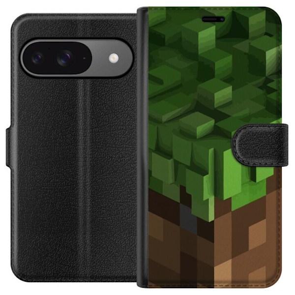 Google Pixel 9 Tegnebogsetui Minecraft