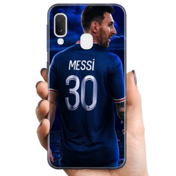 Samsung Galaxy A20e TPU Mobilcover Lionel Messi