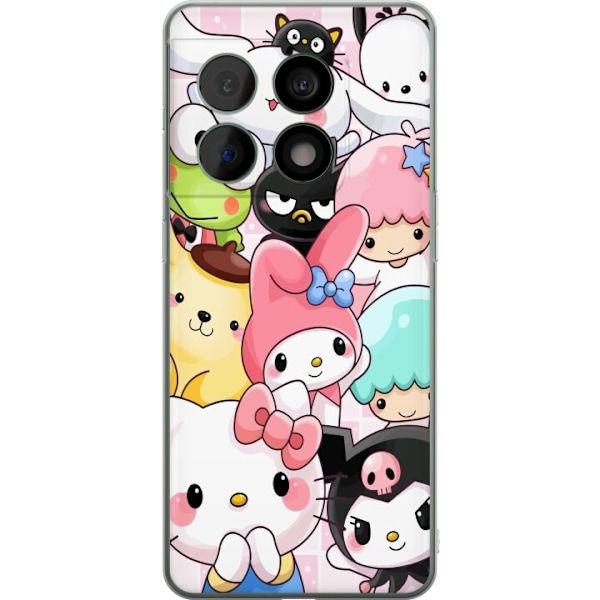 OnePlus 10 Pro Läpinäkyvä kuori Kawaii Sanrio Crew