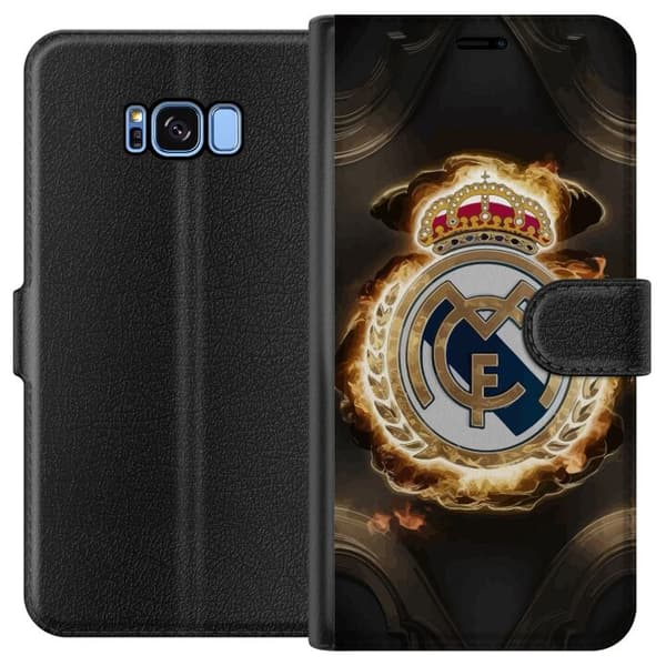 Kompatibelt Plånboksfodral till Samsung Galaxy S8 Real Madrid