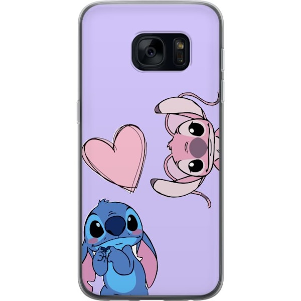 Samsung Galaxy S7 Genomskinligt Skal stitch vs stich