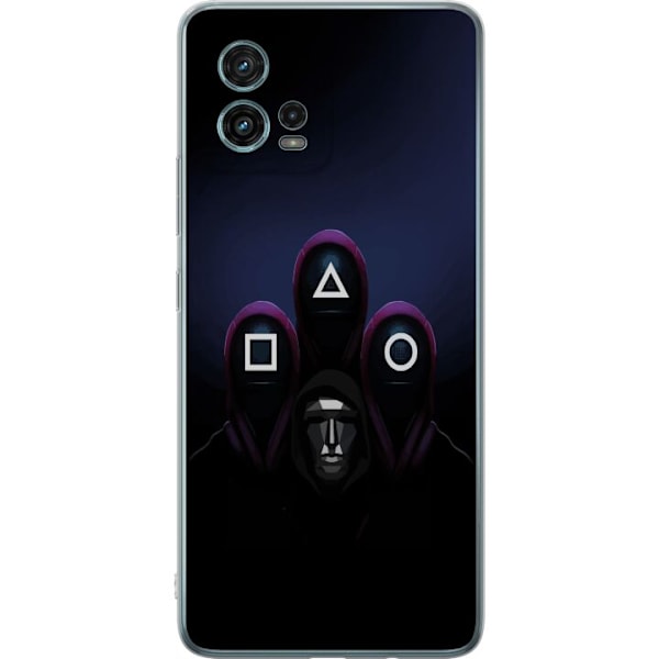 Motorola Moto G72 Gennemsigtig cover Squid Game 2