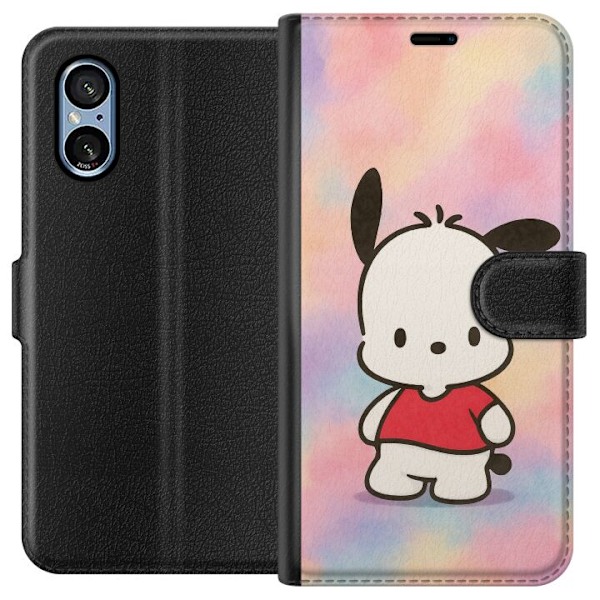 Sony Xperia 5 V Lommeboketui Kawaii Sanrio Pochacco