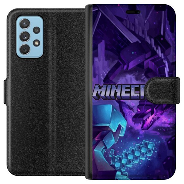 Samsung Galaxy A72 5G Tegnebogsetui Minecraft