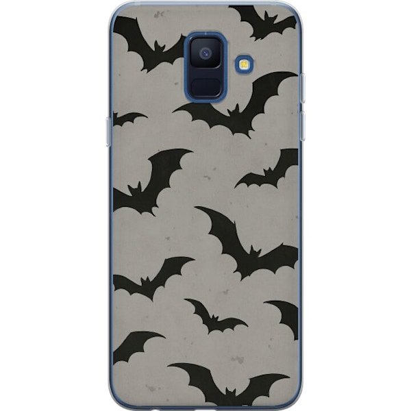 Samsung Galaxy A6 (2018) Genomskinligt Skal Flutterprint