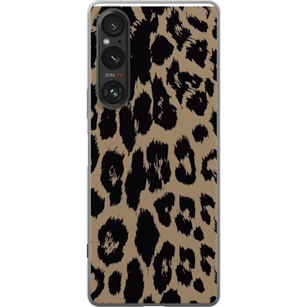 Sony Xperia 1 VI Läpinäkyvä kuori Leopard