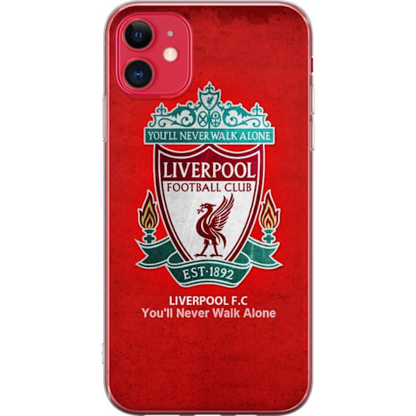 Apple iPhone 11 Genomskinligt Skal Liverpool YNWA