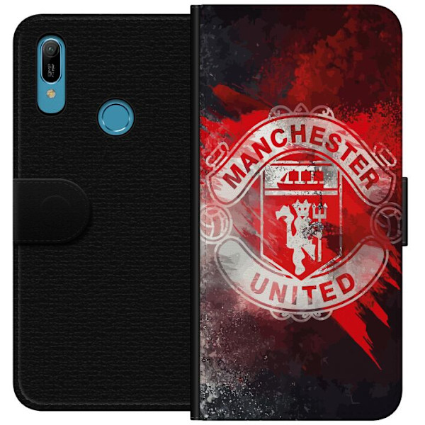 Huawei Y6 (2019) Plånboksfodral Manchester United F.C.