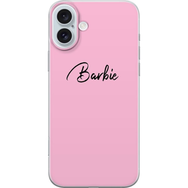 Apple iPhone 16 Plus Läpinäkyvä kuori Barbie (2023)