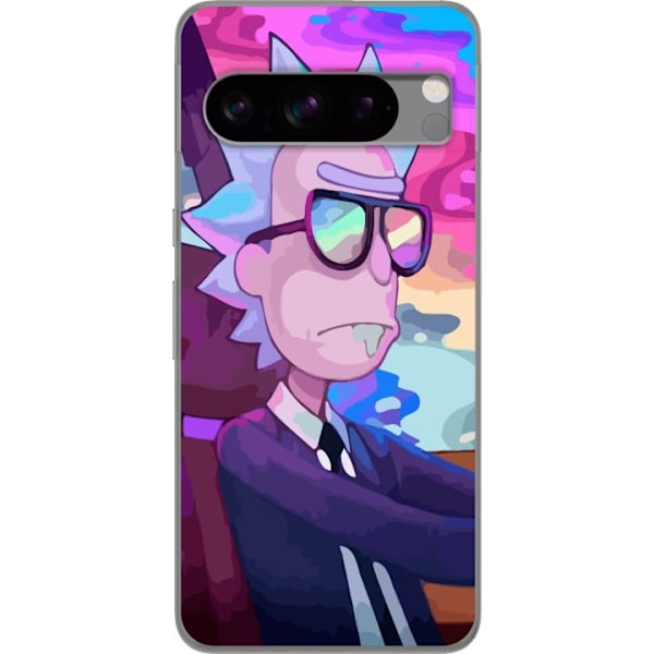 Google Pixel 8 Pro Gennemsigtig cover Rick & Morty