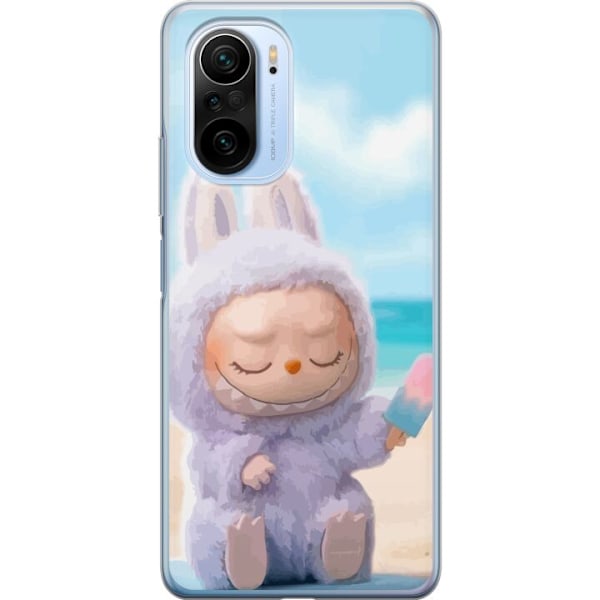 Xiaomi Mi 11i Läpinäkyvä kuori Labubu Vaaleanpunainen Tunnelma