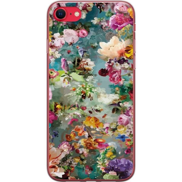 Kompatibelt Mobilskal till Apple iPhone SE (2022) Blommor