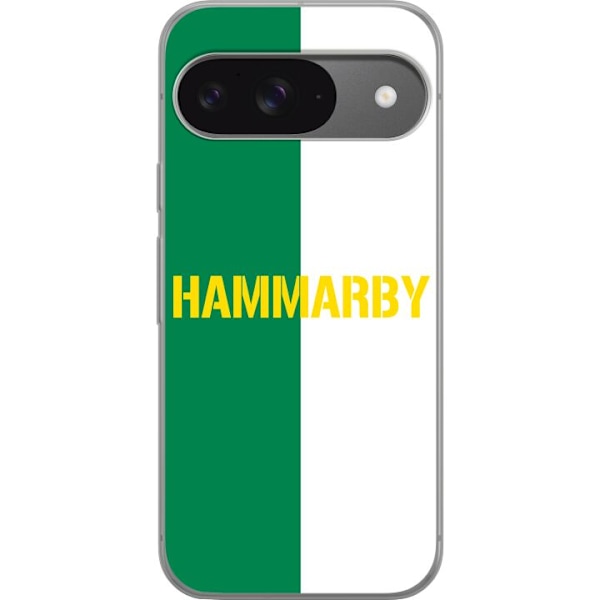 Google Pixel 9 Läpinäkyvä kuori Hammarby