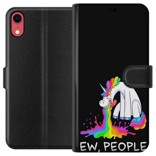 Apple iPhone XR Lommeboketui EW People Unicorn