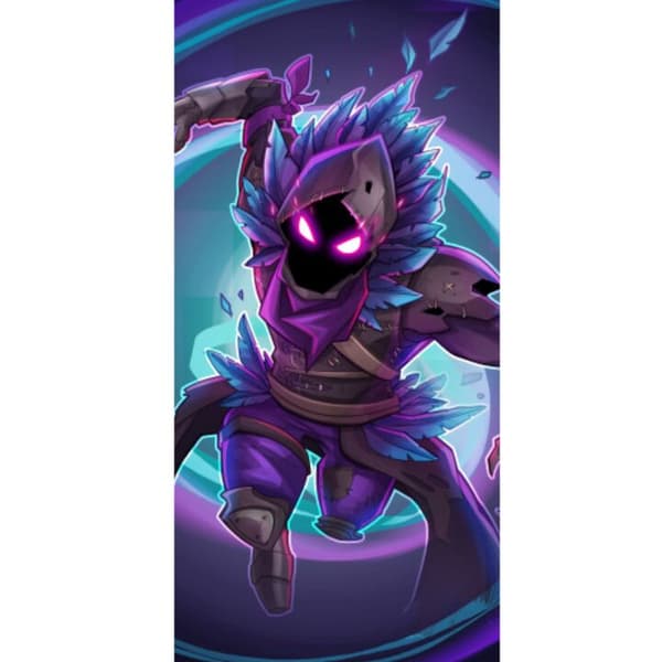 Kompatibel Tegnebogsetui til Apple iPhone 13 Pro Fortnite Raven