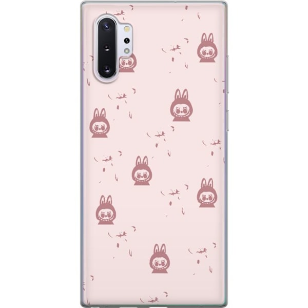 Samsung Galaxy Note10+ Genomskinligt Skal Labubu Neon Pop –