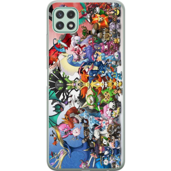 Samsung Galaxy A22 5G Deksel / Mobildeksel - Pokemon