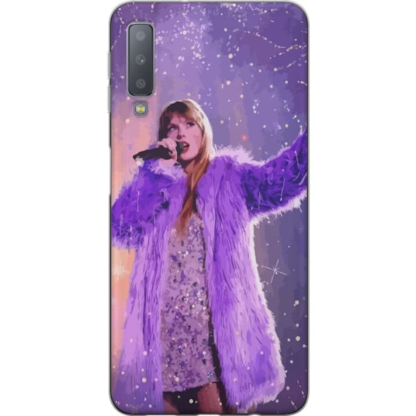 Samsung Galaxy A7 (2018) Genomskinligt Skal Taylor Swift