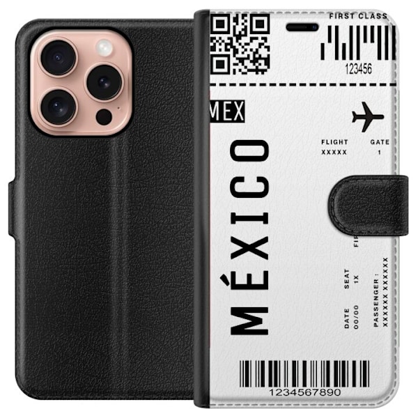 Apple iPhone 16 Pro Lommeboketui Ombordstigning México