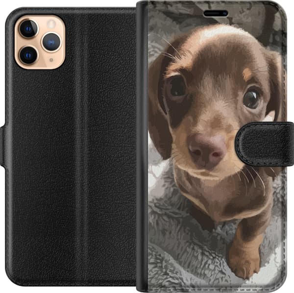 Yhteensopiva Lompakkokotelo Apple iPhone 11 Pro Max Söt Koira