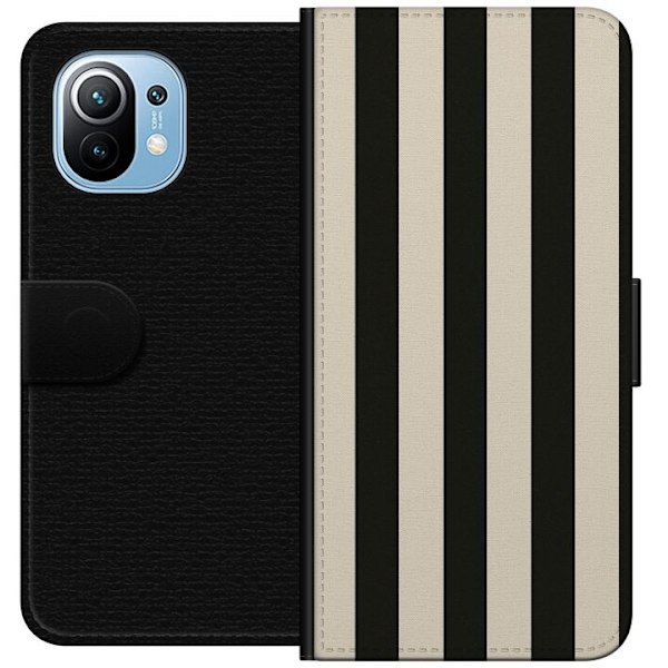 Xiaomi Mi 11 Tegnebogsetui Linje Flow
