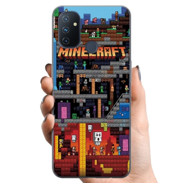OnePlus Nord N100 TPU Matkapuhelimen kuori Minecraft