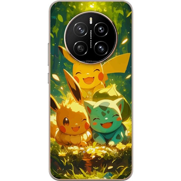 Honor Magic7 Läpinäkyvä kuori Pixelmonster pelityyli - vär
