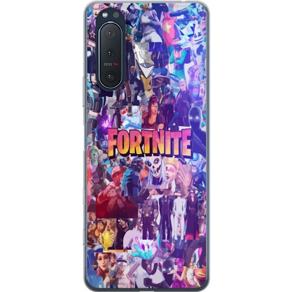 Sony Xperia 5 II Gennemsigtig cover Fortnite