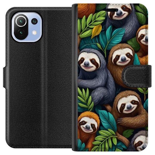 Xiaomi Mi 11 Lite Lommeboketui Sengångarstil - avslappet moti
