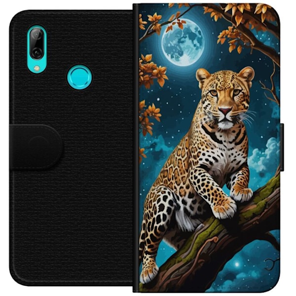 Huawei P smart 2019 Tegnebogsetui Leopard