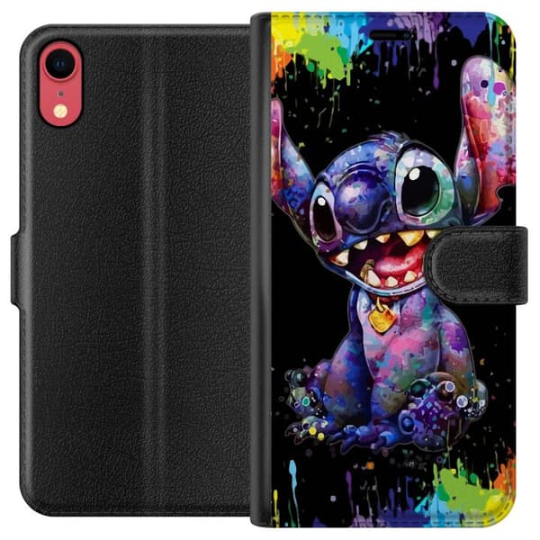 Kompatibel Tegnebogsetui til Apple iPhone XR Strik